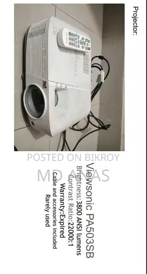 ভিউসনিক পিএ৫০৩এস প্রজেক্টর ৩৮০০ লুমেনস