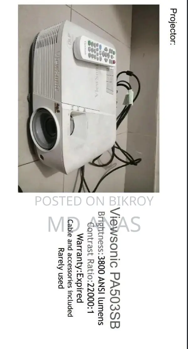 Viewsonic Pa503s Projector 3800 Lumens