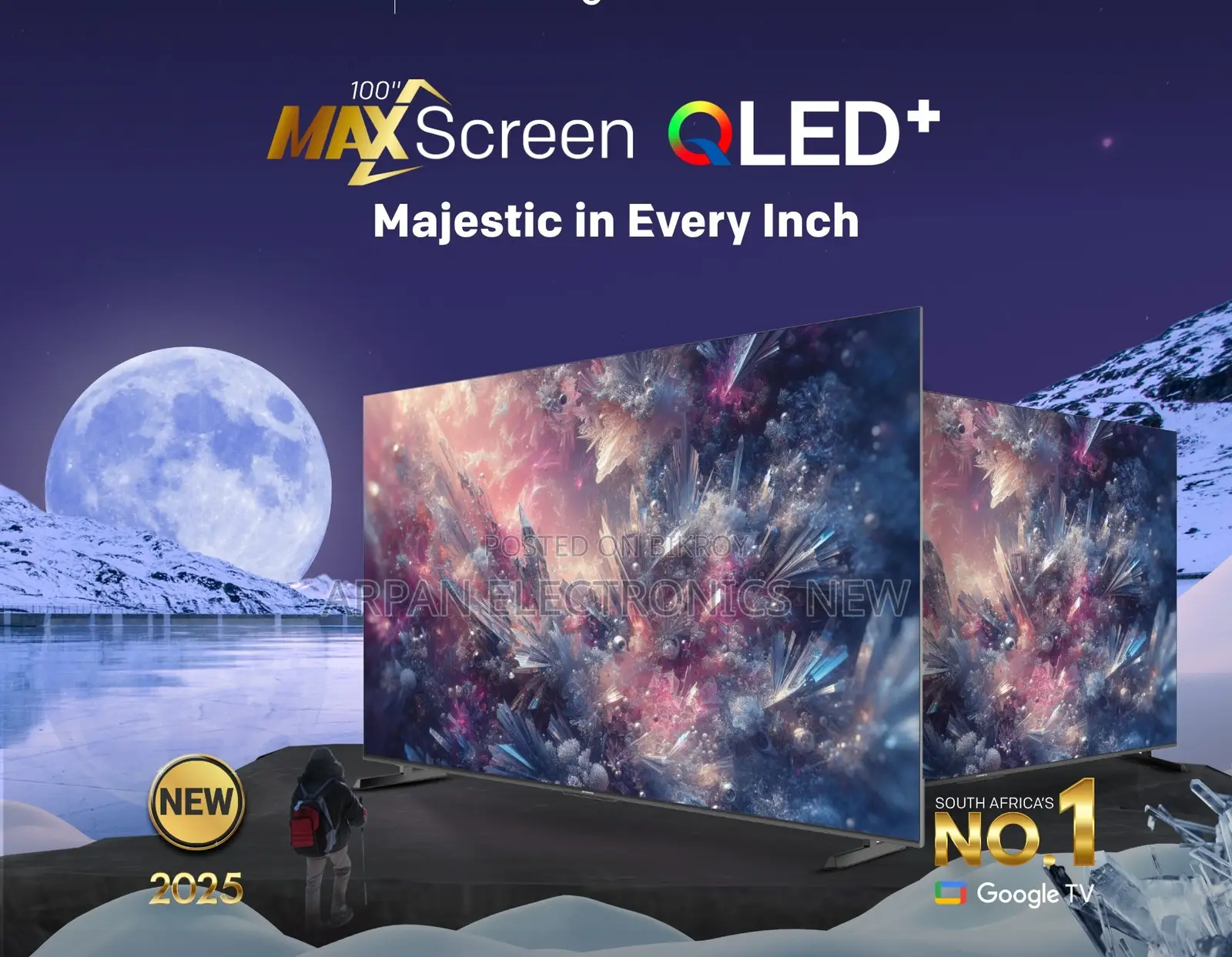 Voice Control Android Smart TV 43 Inch Sony 5 Years Warranty