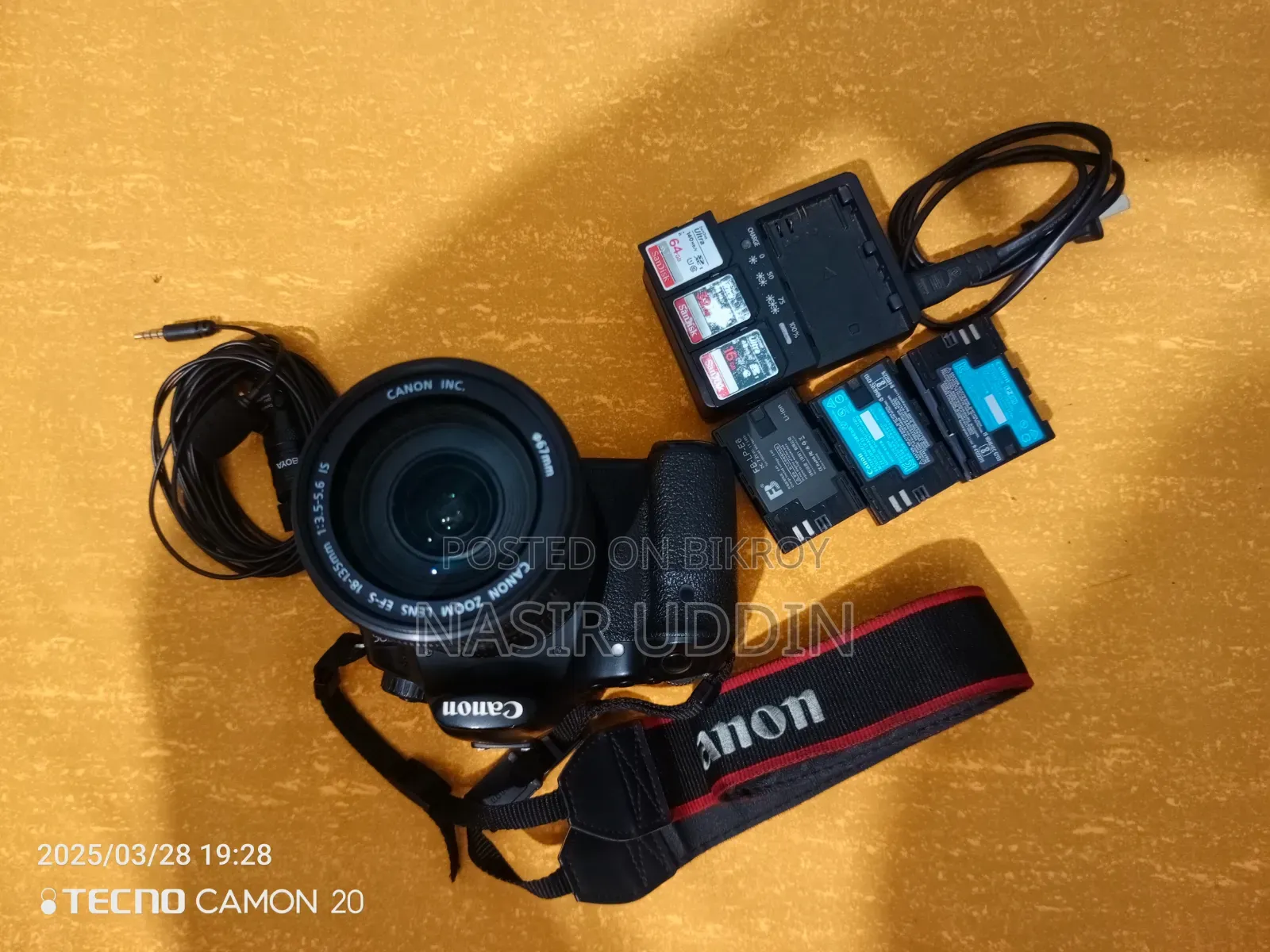 60D Body 18-135mm Lens