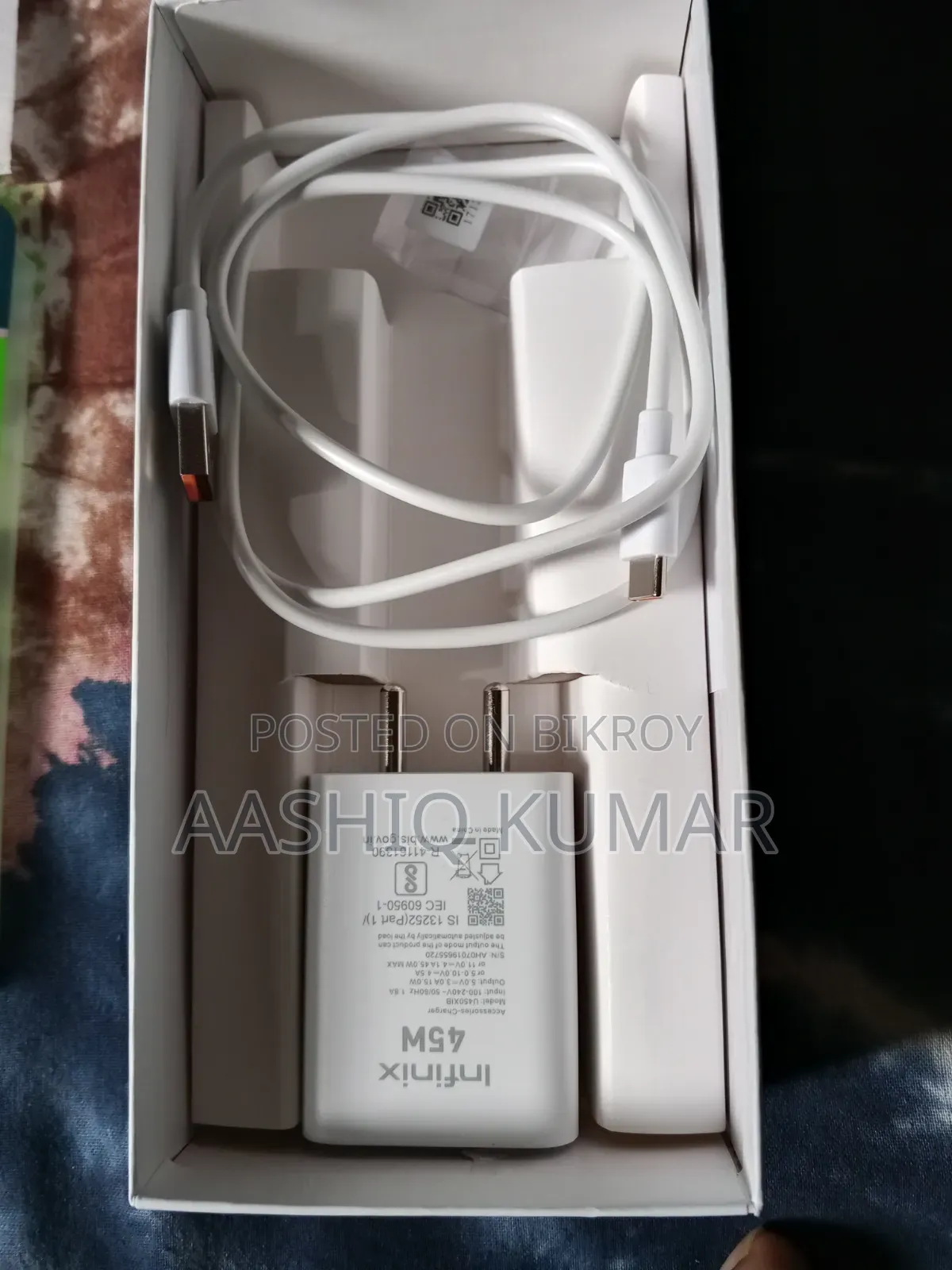 New Infinix Hot 60i 128 GB Silver