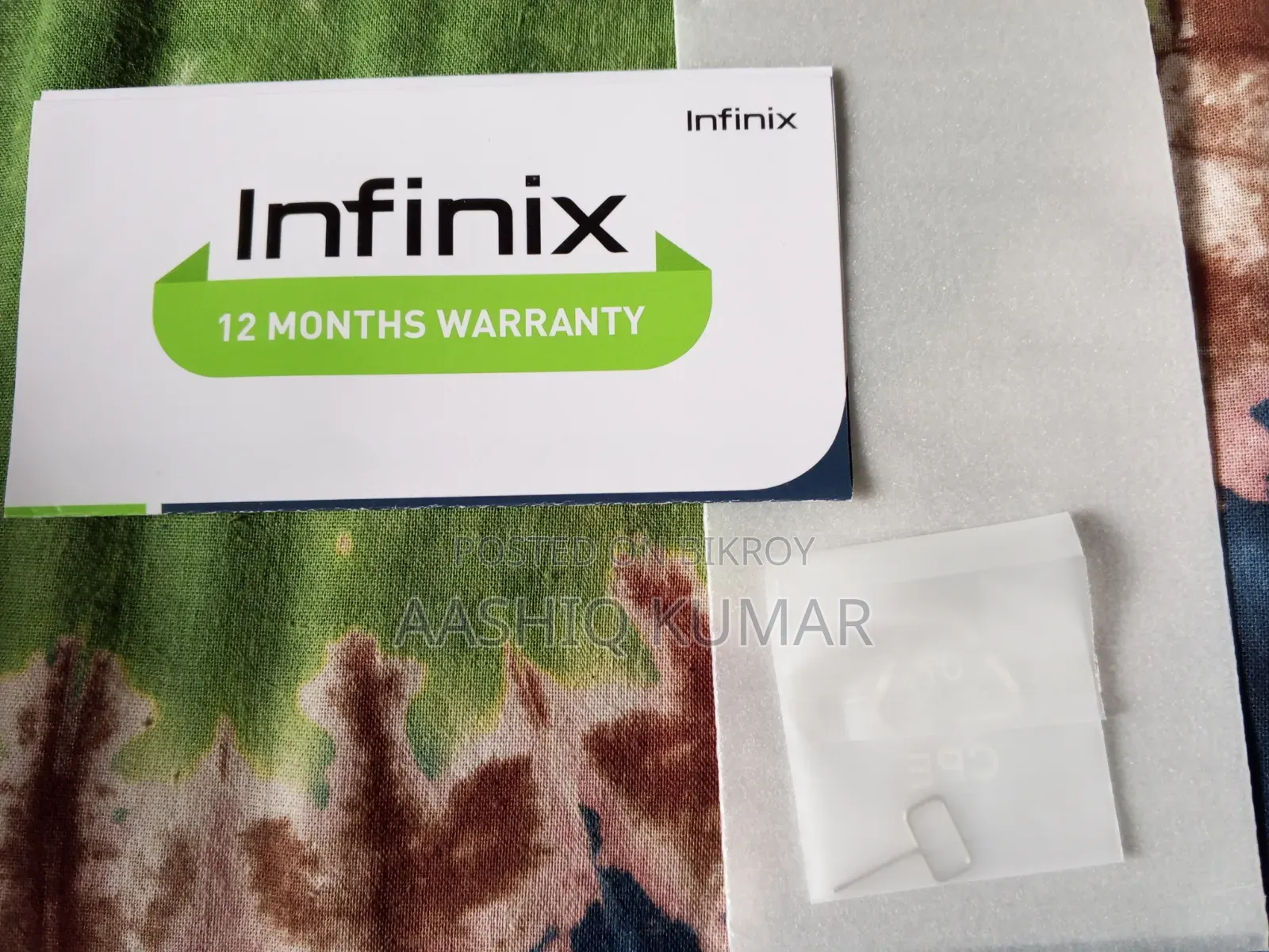 New Infinix Hot 60i 128 GB Silver