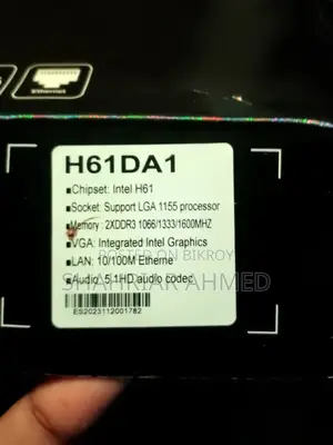 Esonic H61 Motherboard I3 3rd Gen