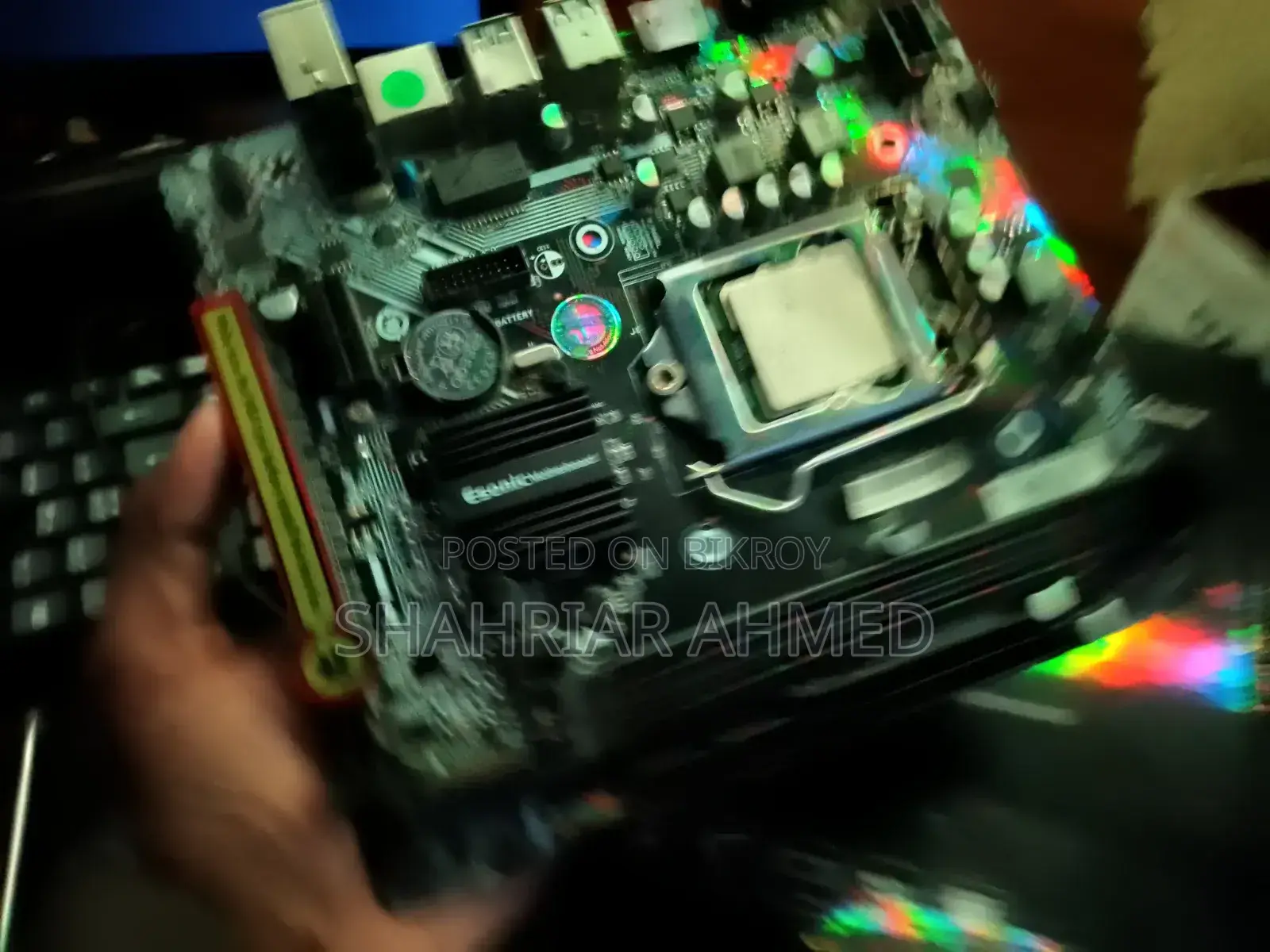 Esonic H61 Motherboard I3 3rd Gen
