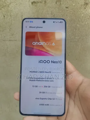 iQOO 256 GB Black