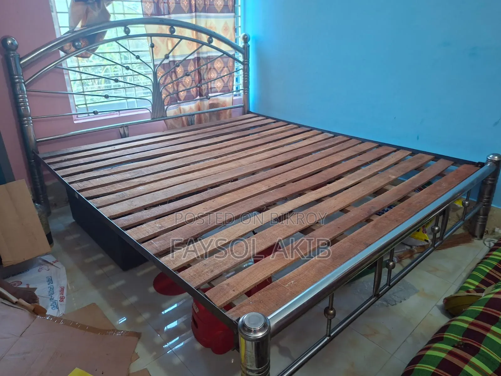 Old SS Steel Bed for Sale