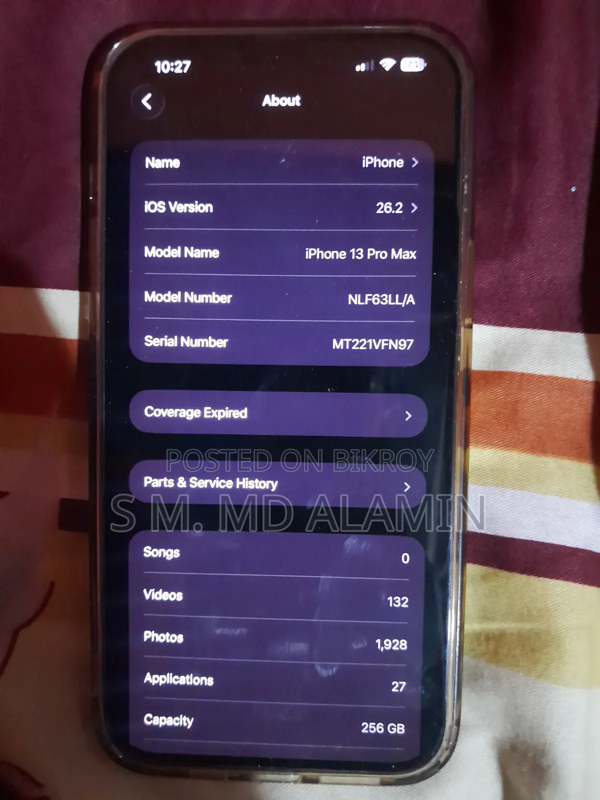 Apple iPhone 13 Pro Max 256 GB Black