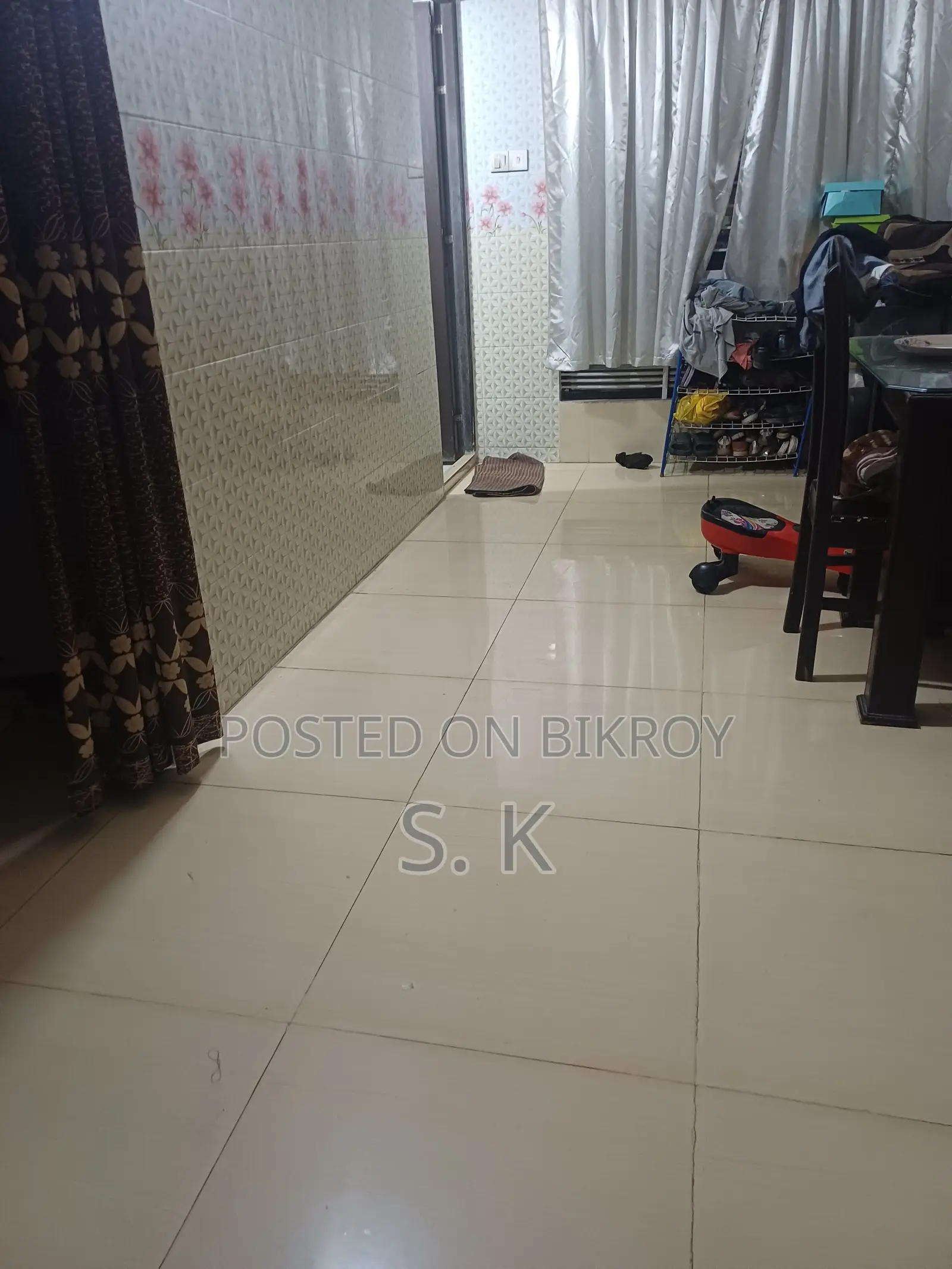 Furnished 1-bedroom bedsitter in dining space sublet, Uttara for Rent
