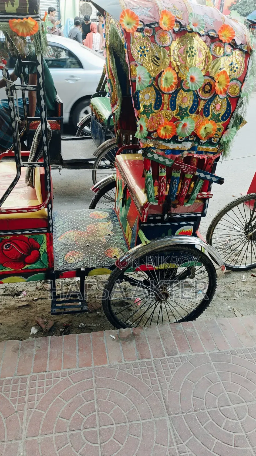 Rickshaw Battery Backup Very Good