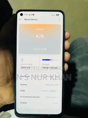 Oppo A78 128 GB Blue