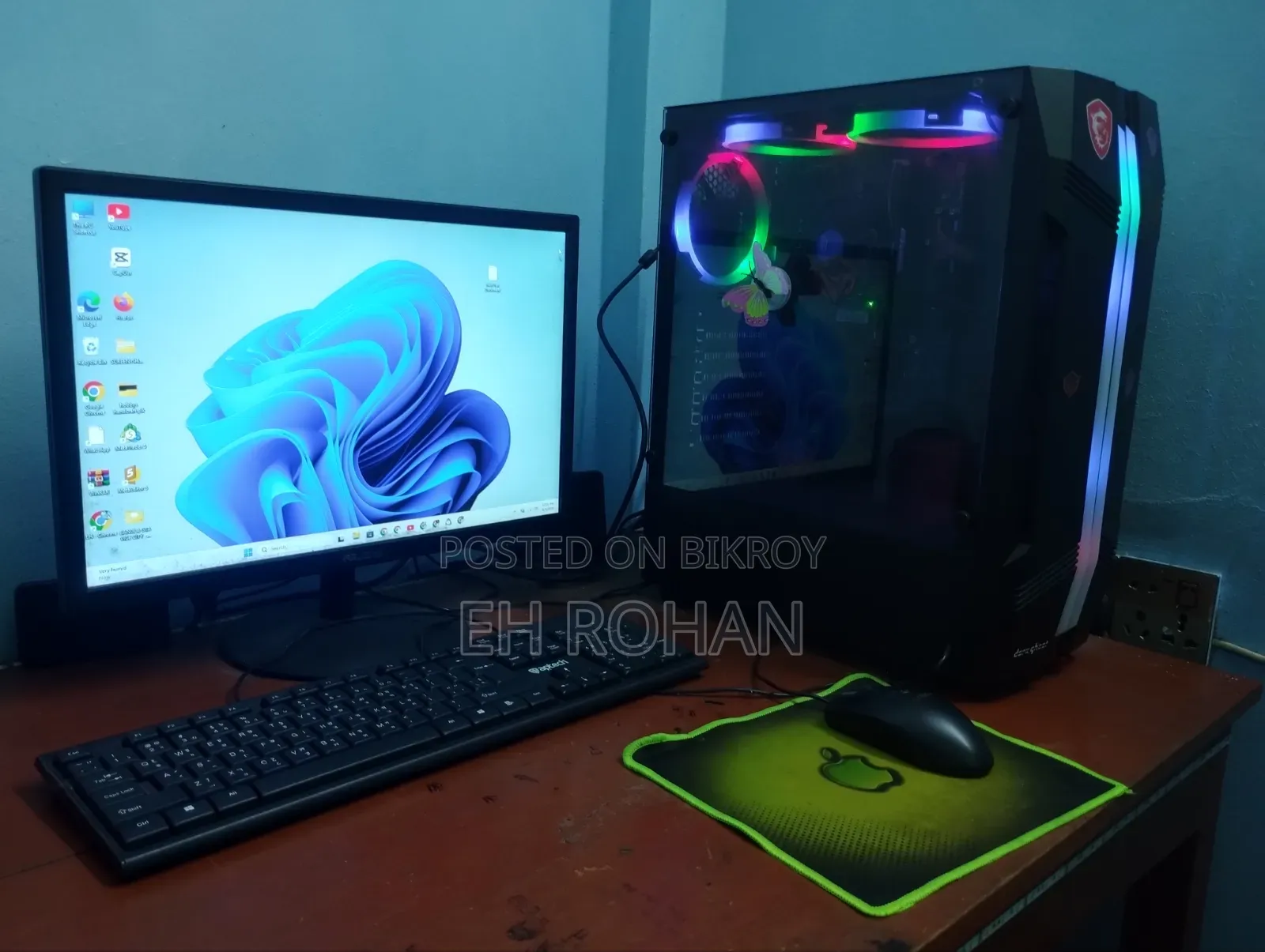 Desktop Computer MSI Aegis X 8GB Intel Core I3 SSD 128GB