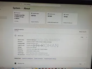 Desktop Computer MSI Aegis X 8GB Intel Core I3 SSD 128GB