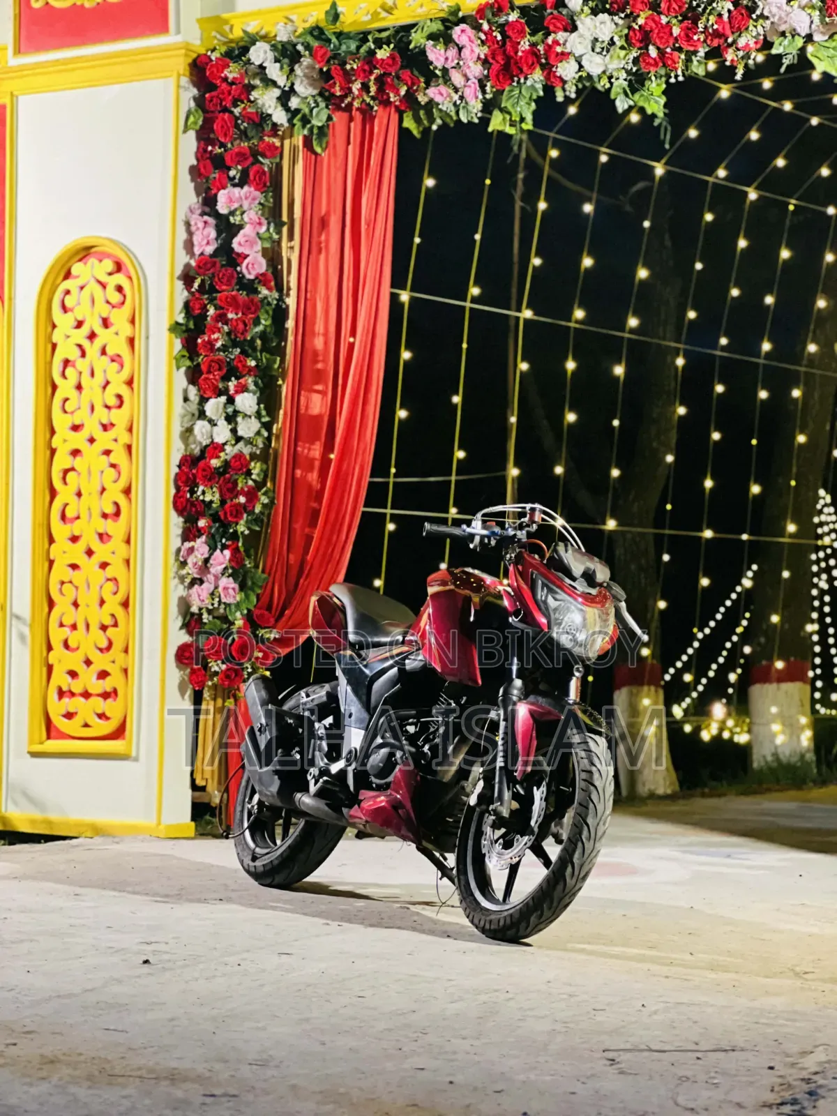 TVS Apache 160 4V 2020 Red