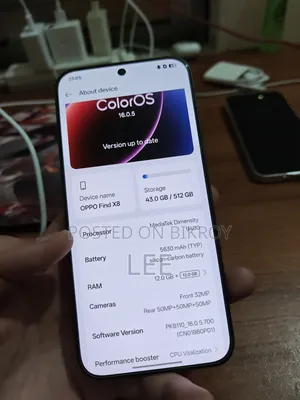 Oppo Find X8 512 GB Gray