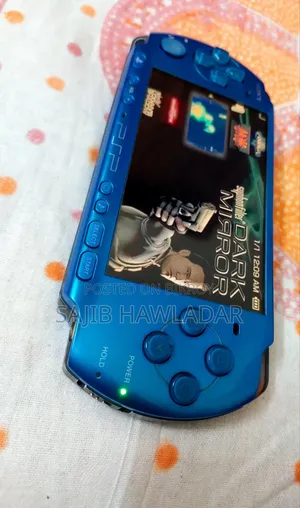 Sony PSP 3000 Blue With 64gb Games