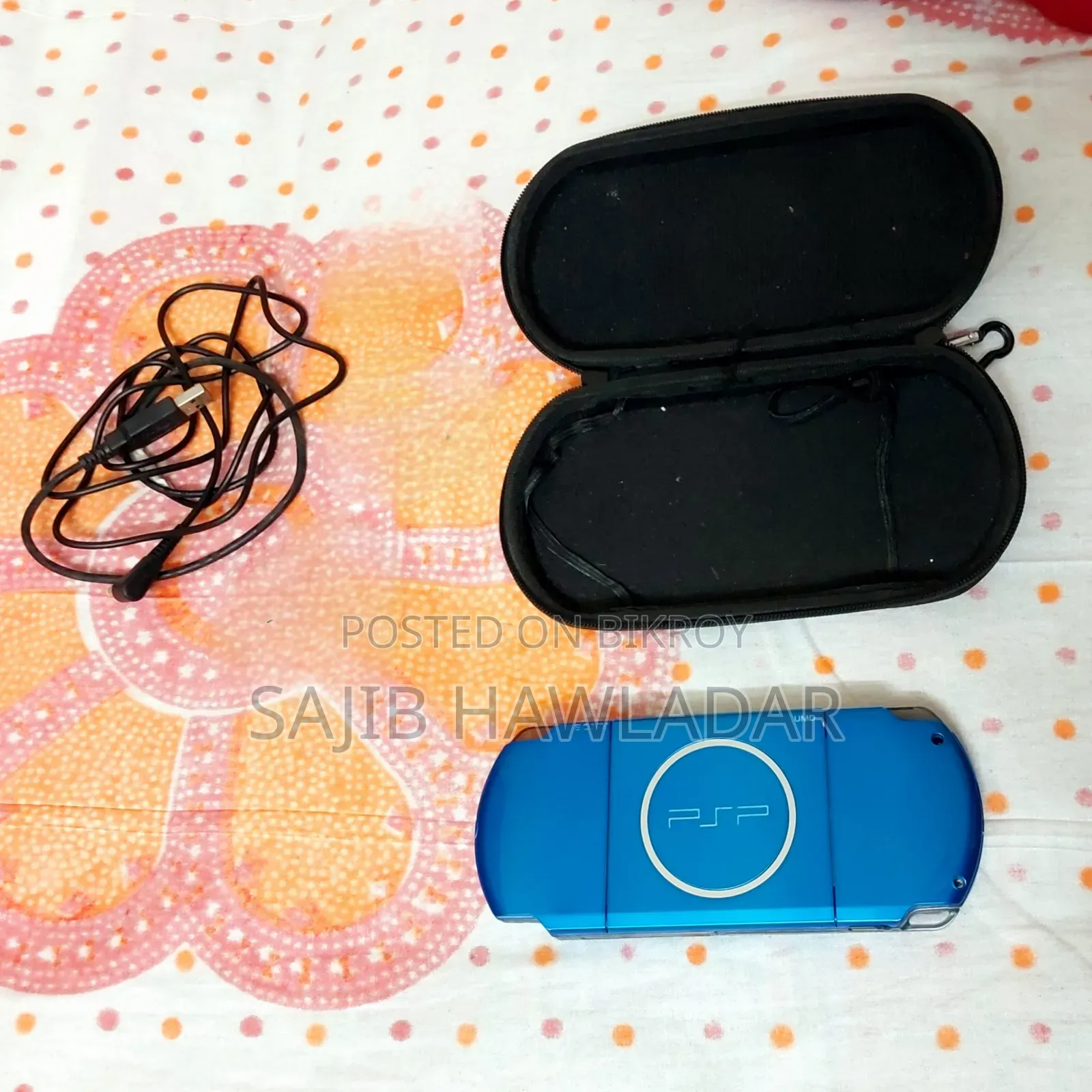 Sony PSP 3000 Blue With 64gb Games
