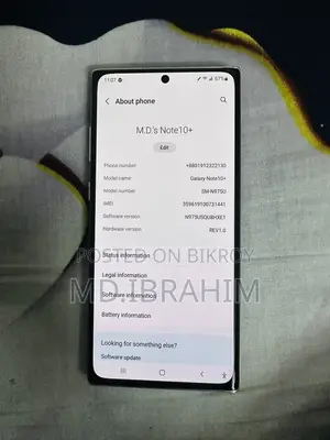 Samsung Galaxy Note10+ 256 GB