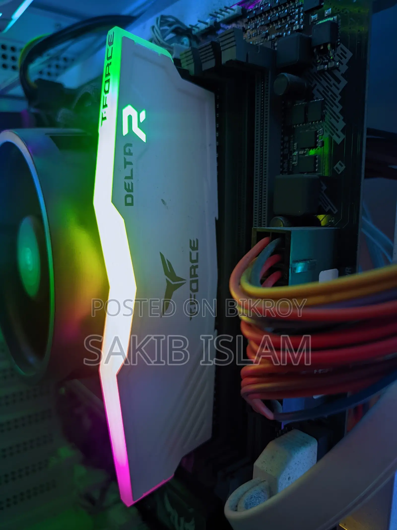 Team T-Force Delta RGB White 16GB 3200MHz DDR4 CL16 Gaming RAM