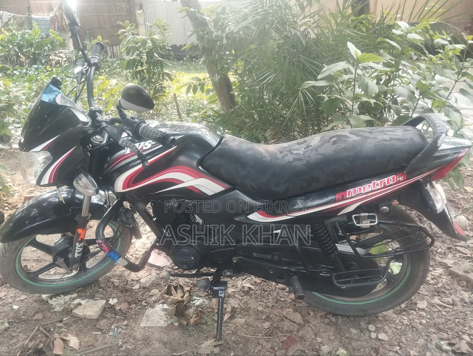TVS Metro 2022 Black