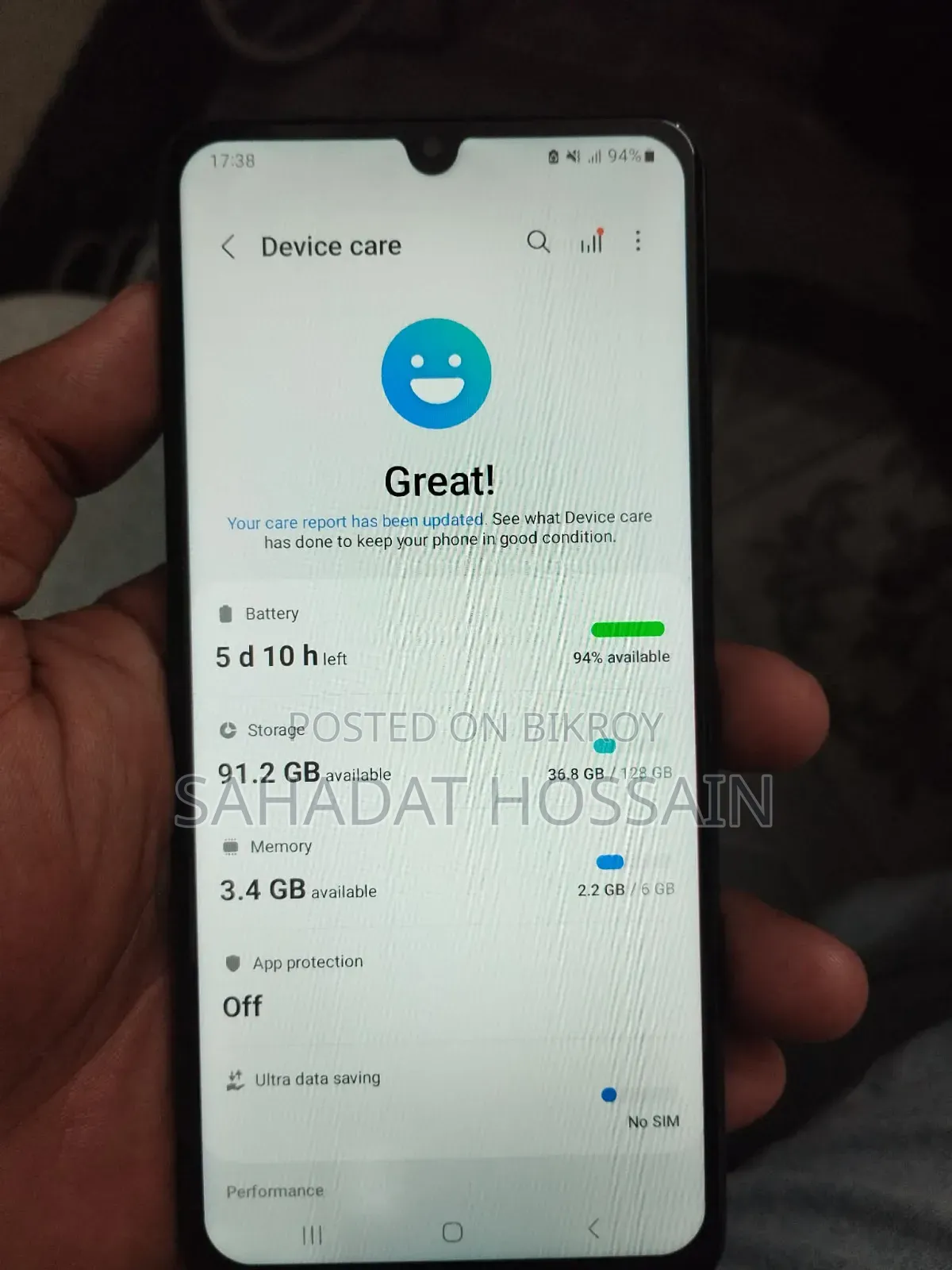 Samsung Galaxy F22 128 GB Black