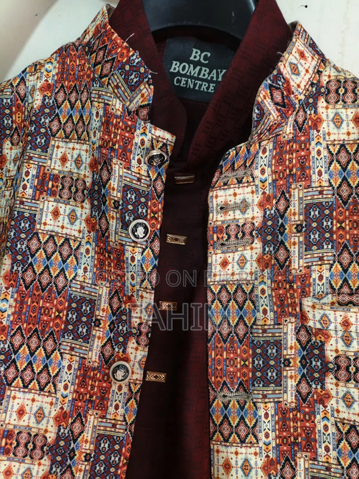Original Premium Indian Punjabi With Matching Coat (Size 42)