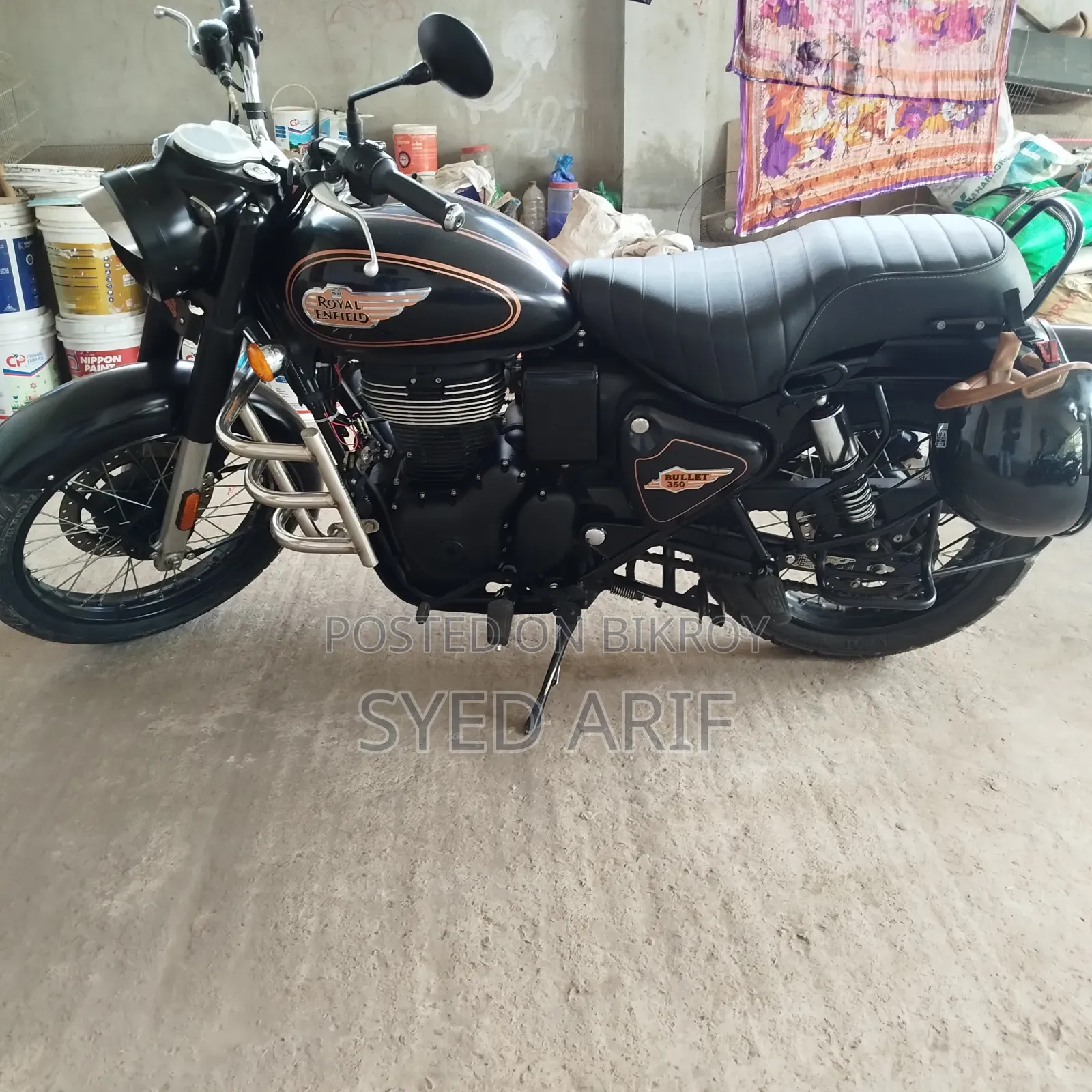 New Royal Enfield Bullet 350 2024 Black