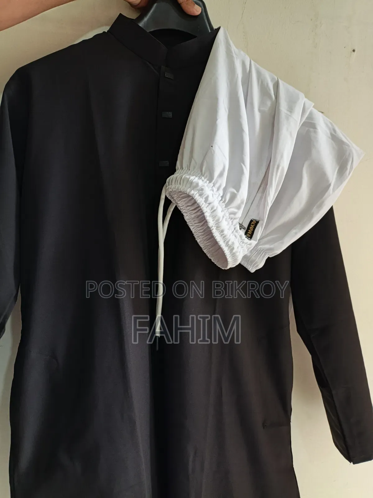 Zynoor Premium Black Panjabi & Pajama Set
