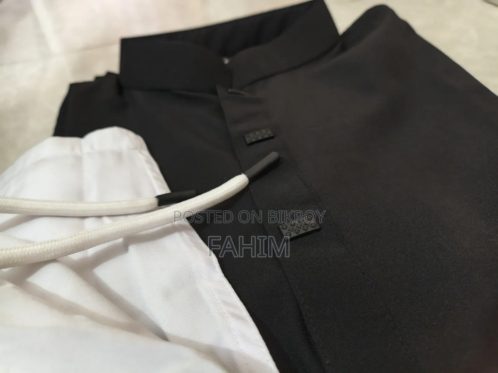Zynoor Premium Black Panjabi & Pajama Set