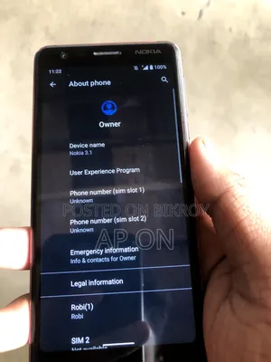 Nokia 3.1 32 GB Blue