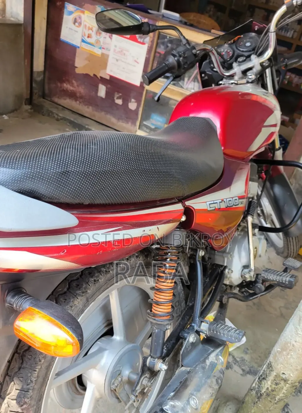 Bajaj CT 100 ES 2021 Red