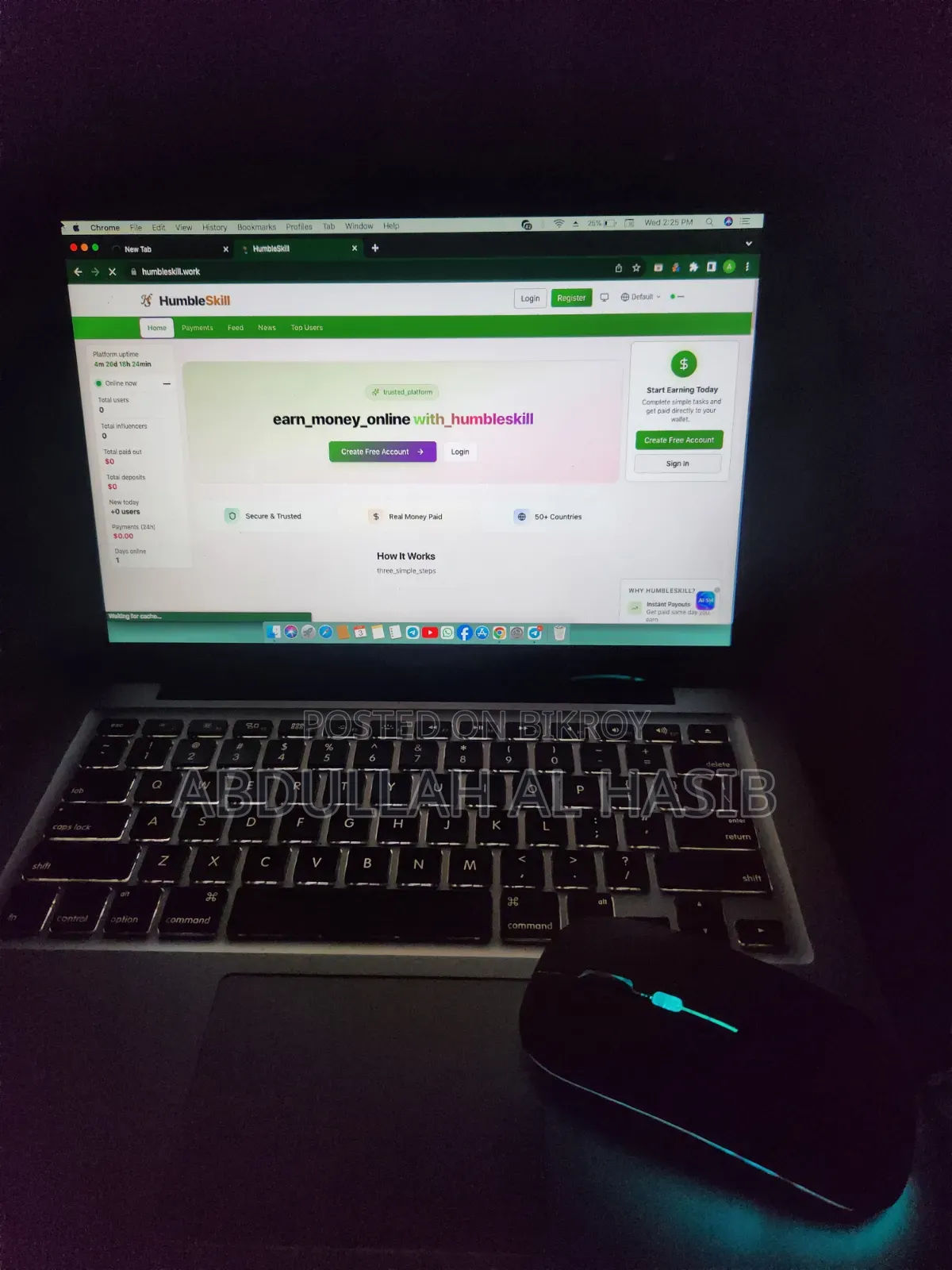 Laptop Apple MacBook 2012 8GB Intel Core I5 HDD 512GB