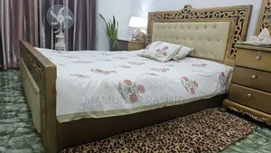বক্স খাট ড্রেসিং টেবিল