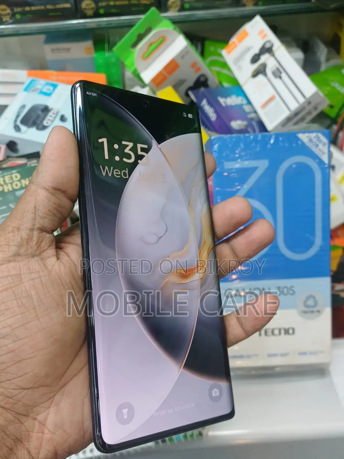 Tecno Camon 30S 256 GB Black