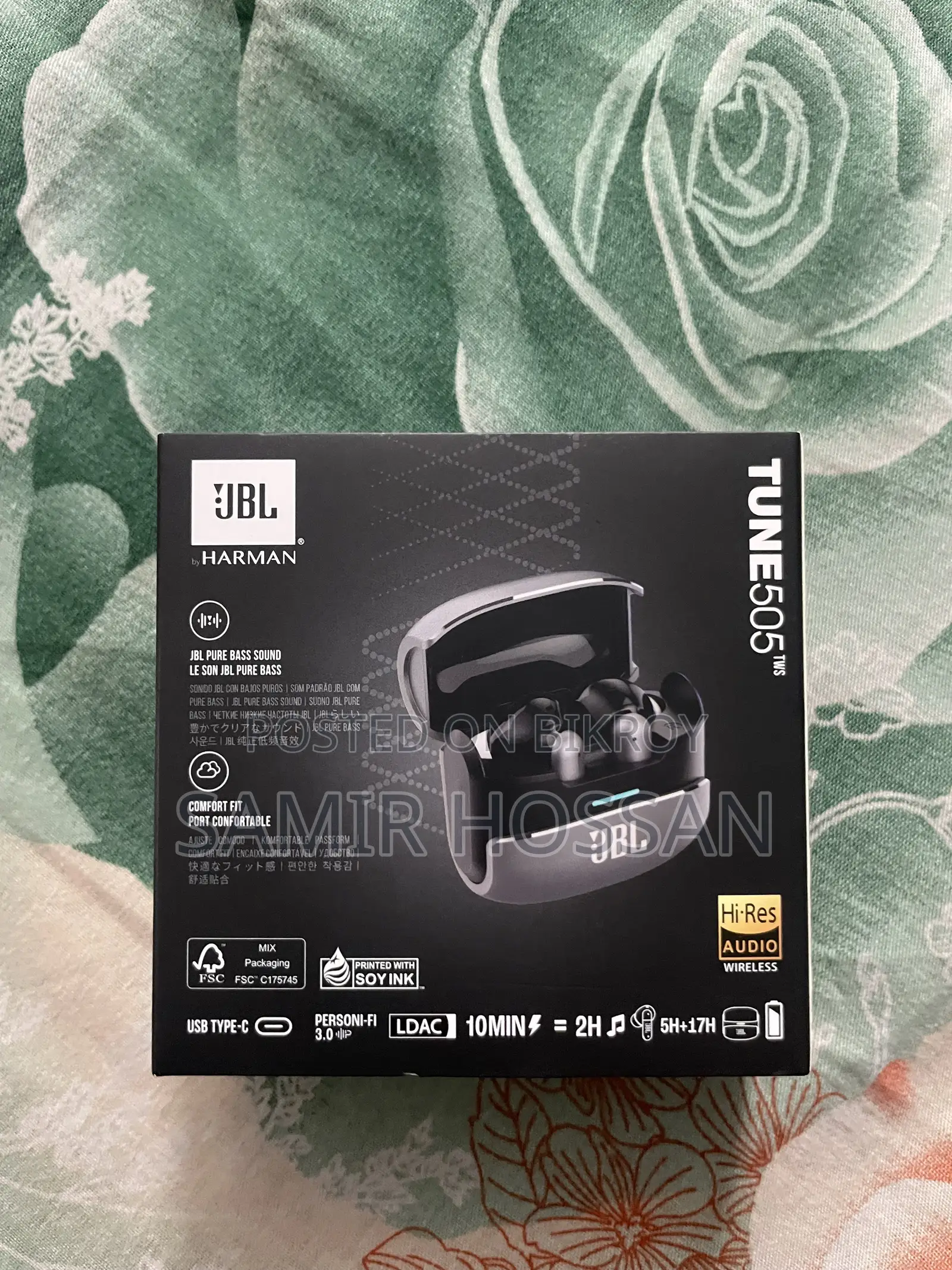 JBL Tune 505 TWS Wireless Earbuds