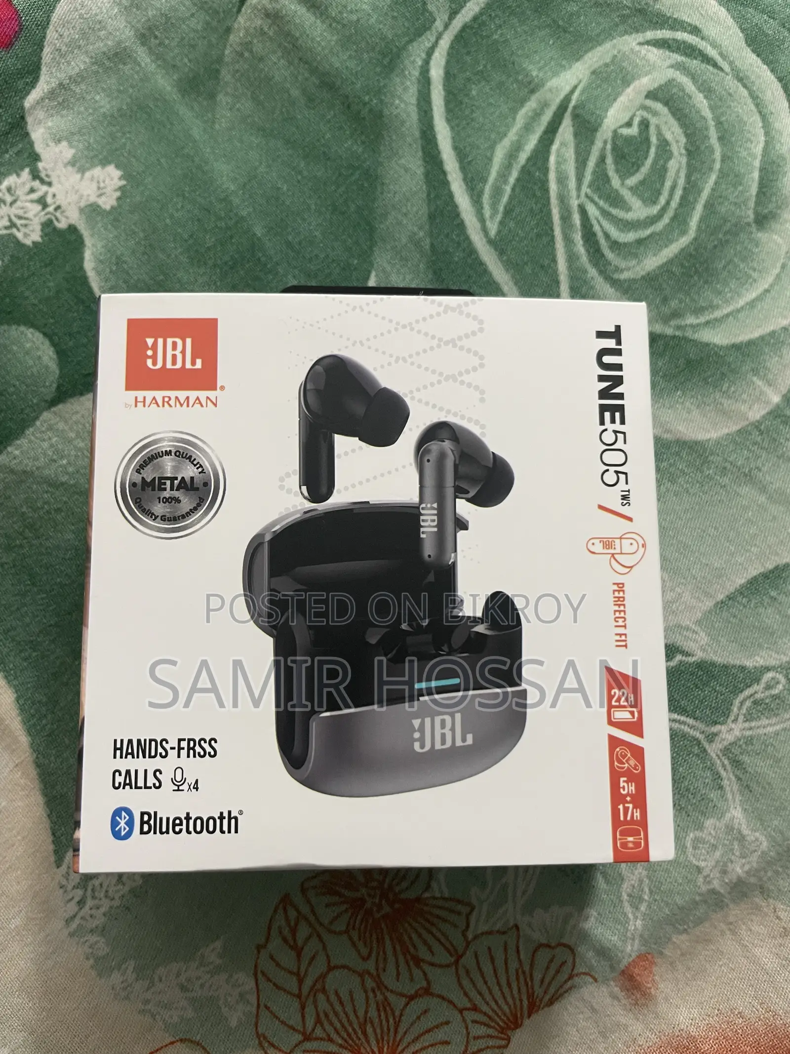 JBL Tune 505 TWS Wireless Earbuds