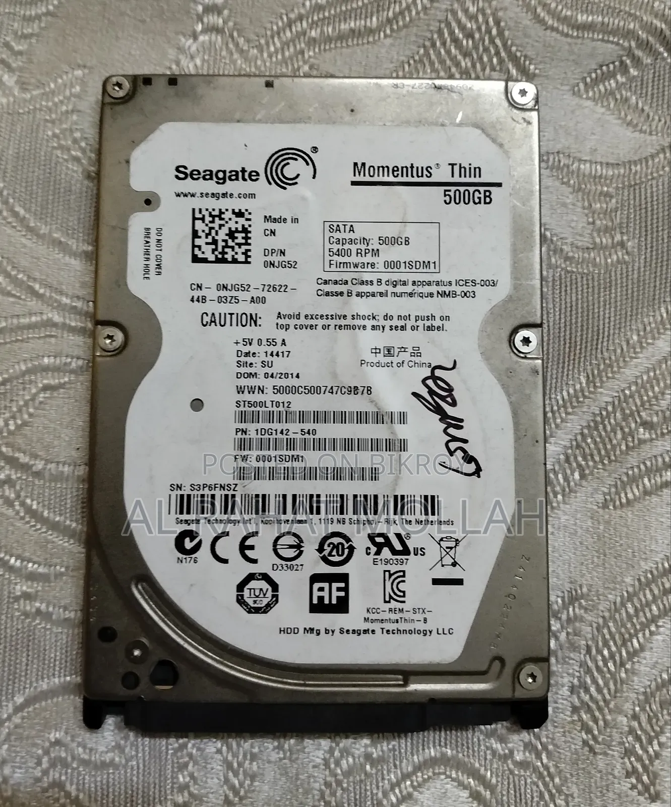 Seagate Barracuda 500 GB Hard Disk