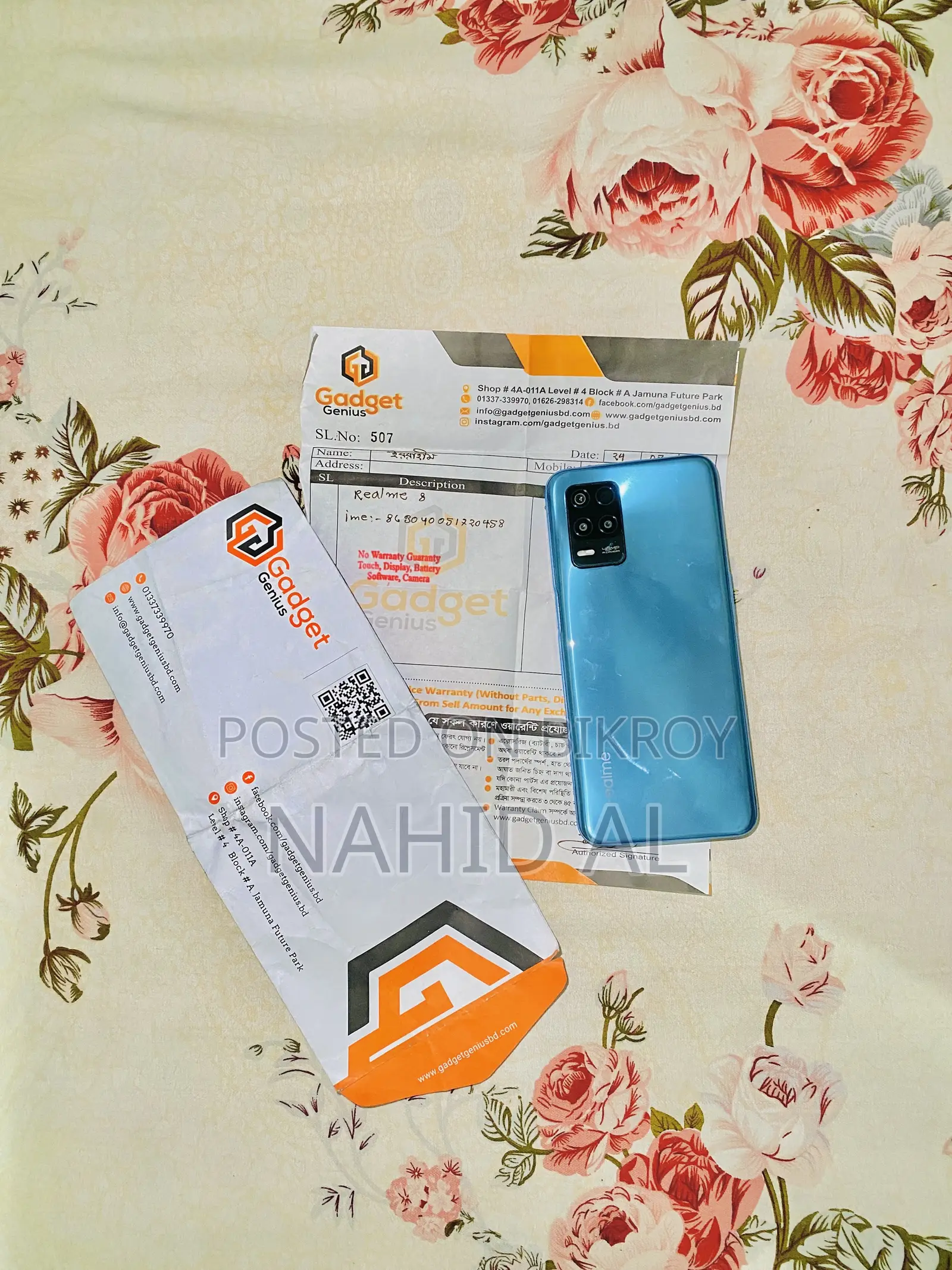 Realme 8 5G 128 GB Blue