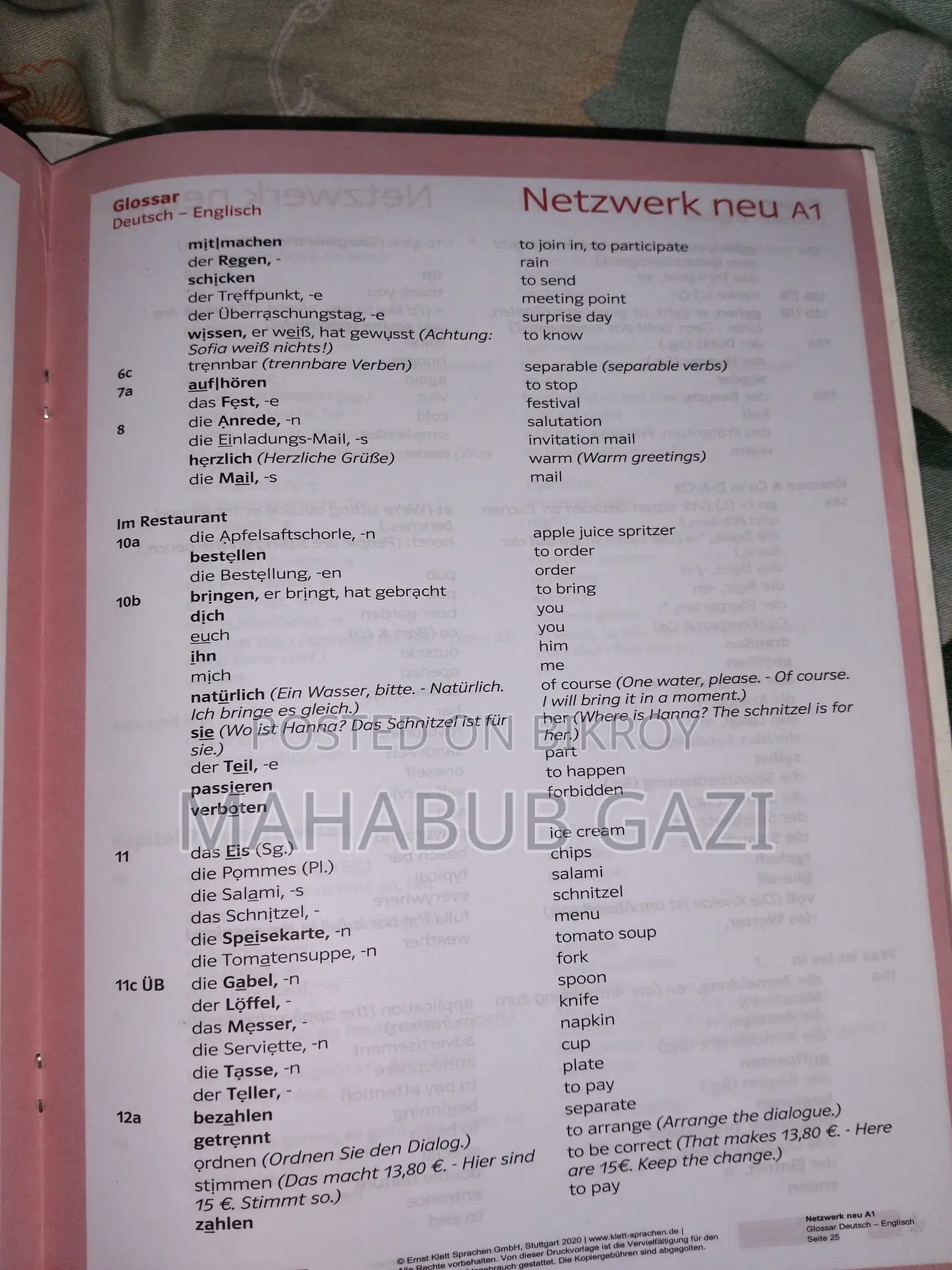 Netzwerk Neu A1 German Language Books