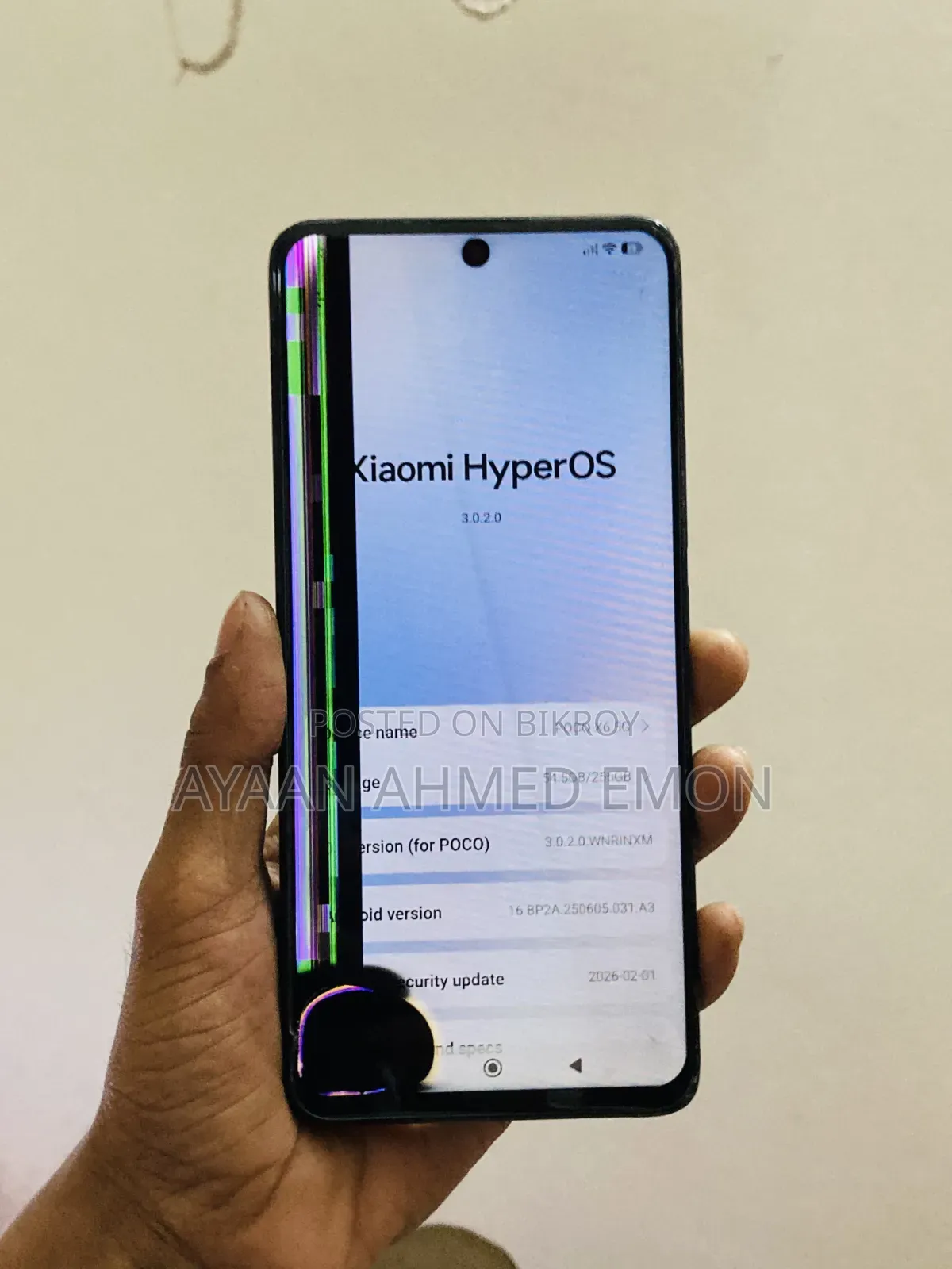 Xiaomi Poco X6 256 GB Black