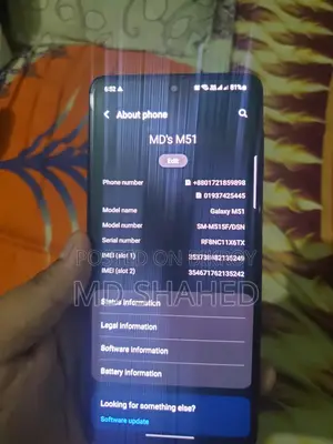Samsung Galaxy M51 128 GB Blue
