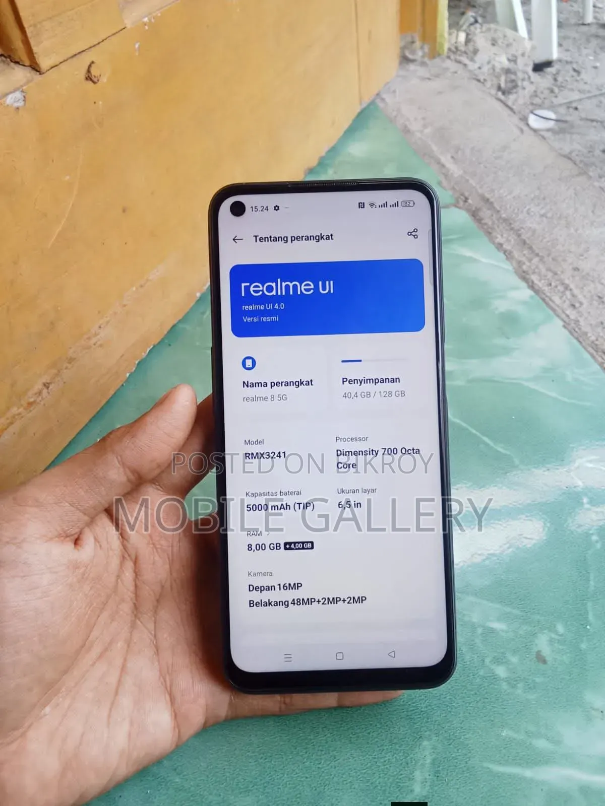 New Realme 8 5G 128 GB