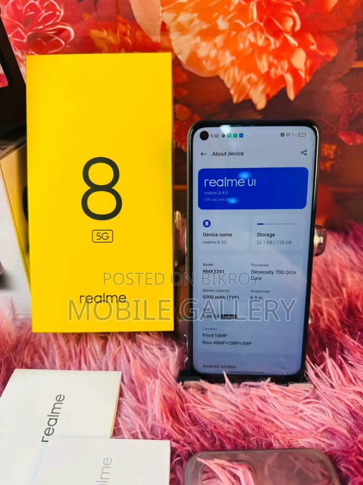New Realme 8 5G 128 GB