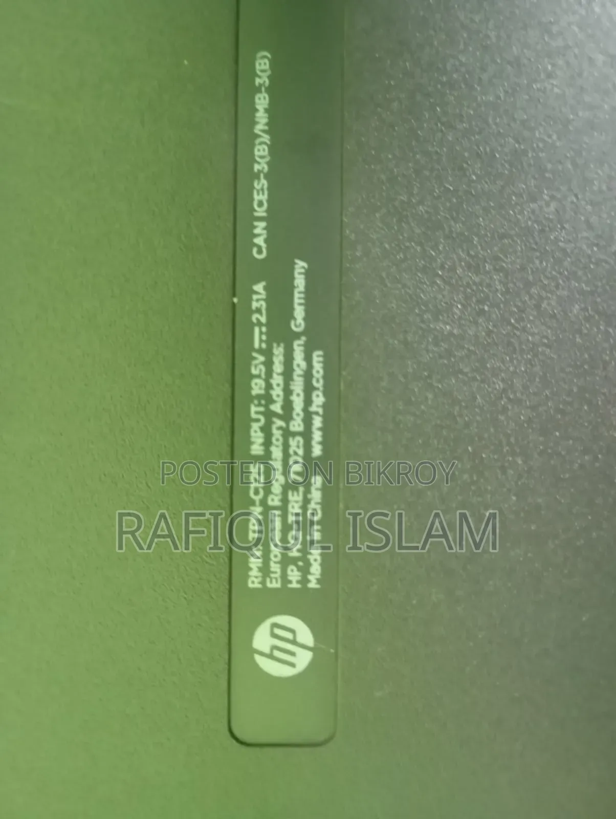 Laptop HP 550 4GB Intel Core I3 HDD 512GB