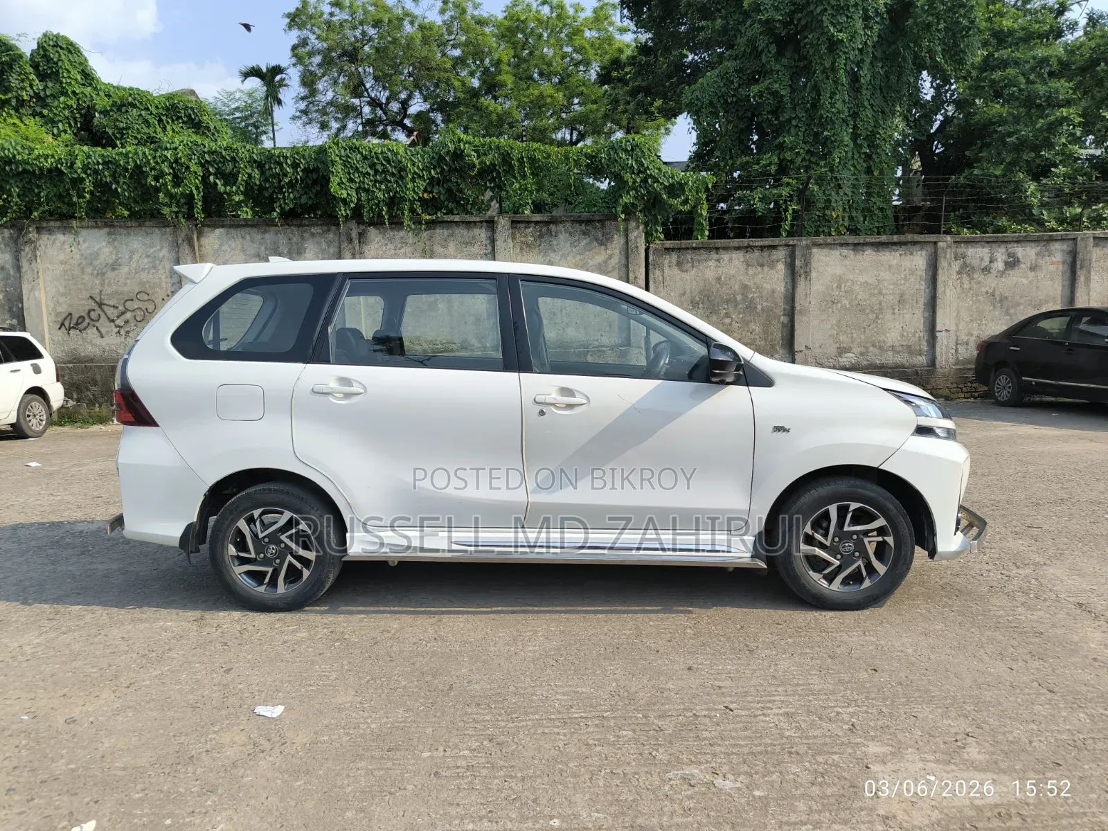 টয়োটা ভেনজা ২০২১ সাদা