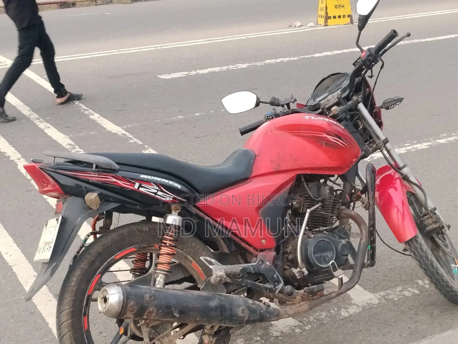 Runner Turbo 125 2018 Red