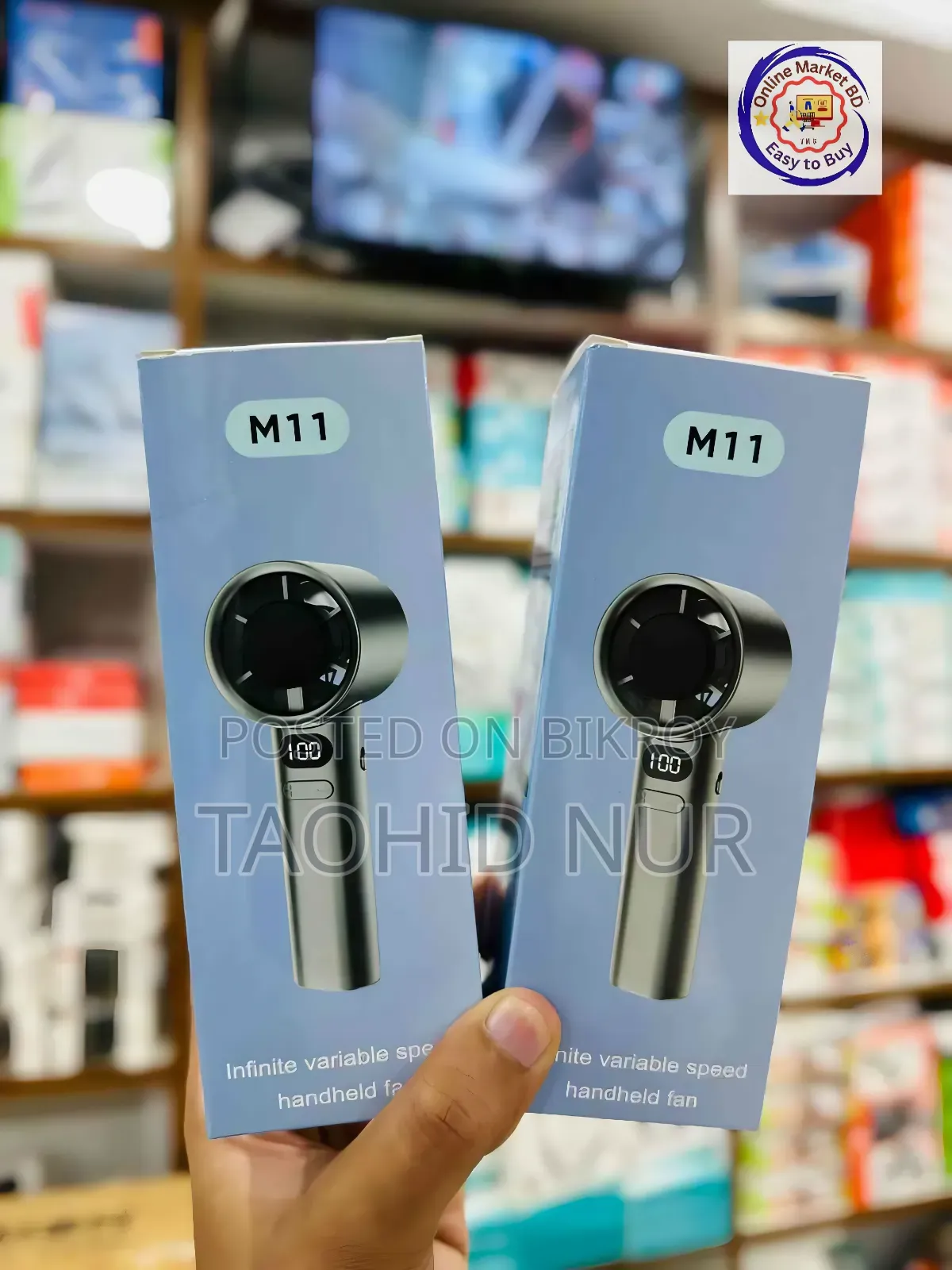 Mini Turbo Handy Fan M11