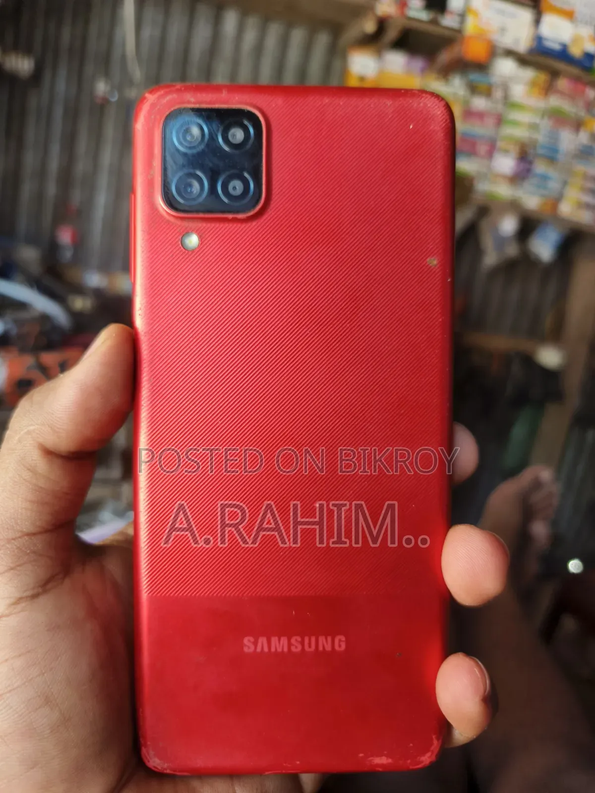 Samsung Galaxy A12 64 GB Red