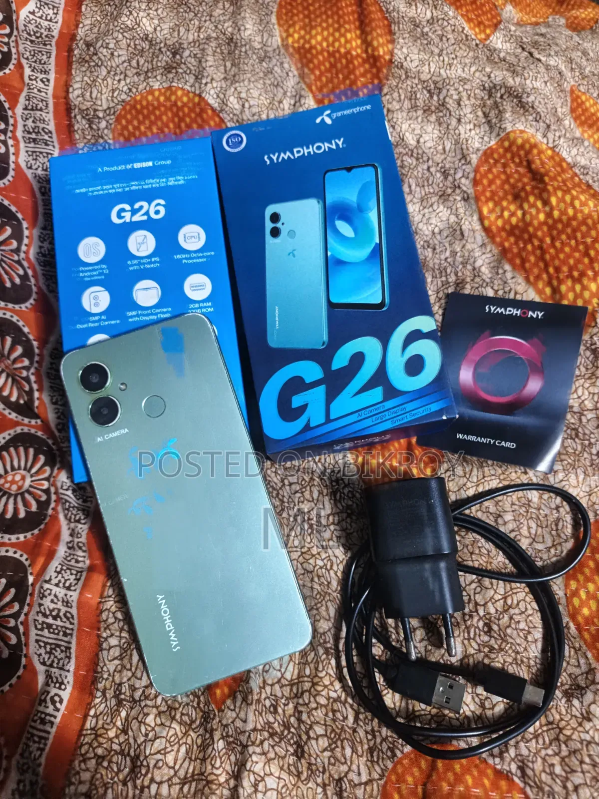 Symphony G26 32 GB Blue