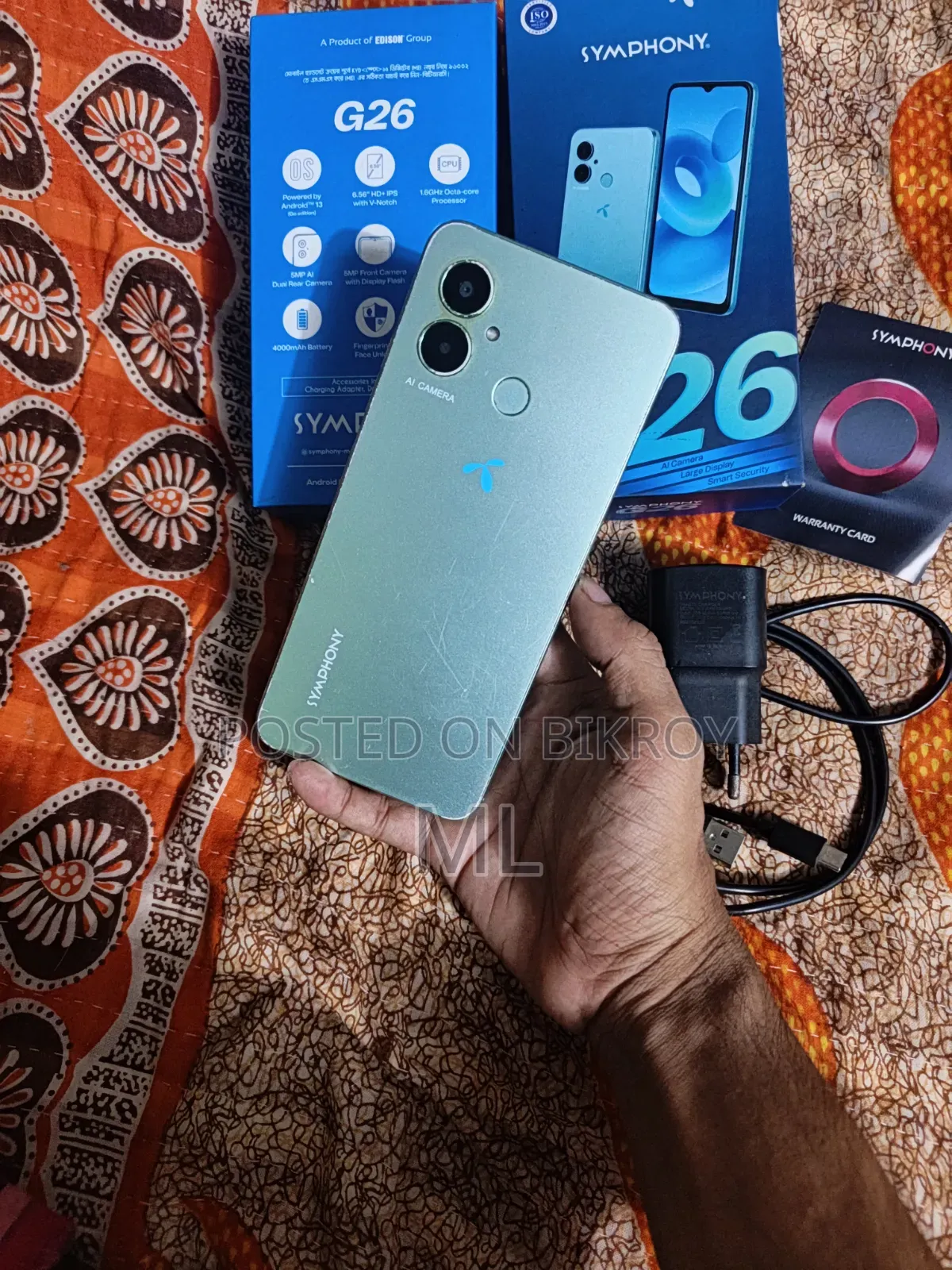 Symphony G26 32 GB Blue