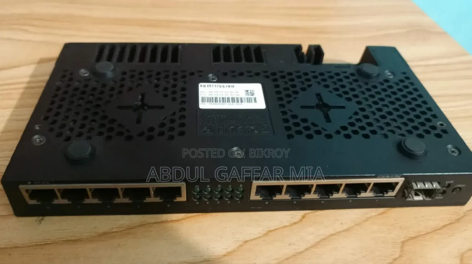Mikrotik Router Board Rb4011igs+Rm